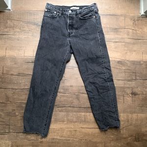 Levi’s Wedgie High Waist Ankle Straight Leg Jeans